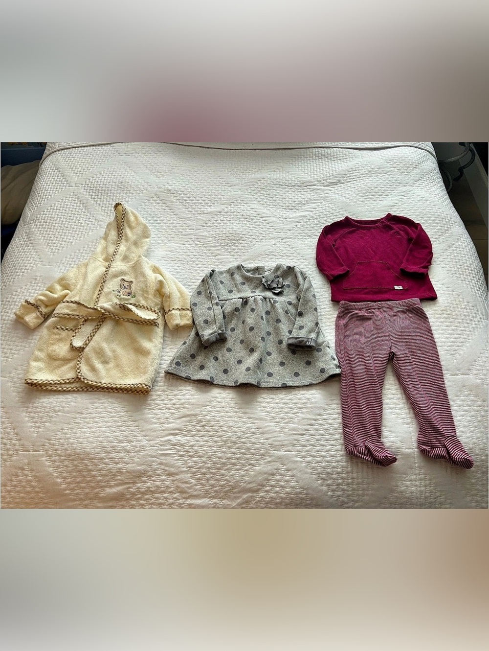 Baby Girl Outfit Bundle 6M Carter's Mayoral Spasilk 4-Piece Set